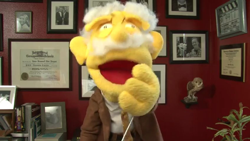 Record a custom video about anything you like by Professor Hans Von Puppet