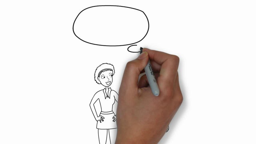 Create an awesome Whiteboard cartoon animation video