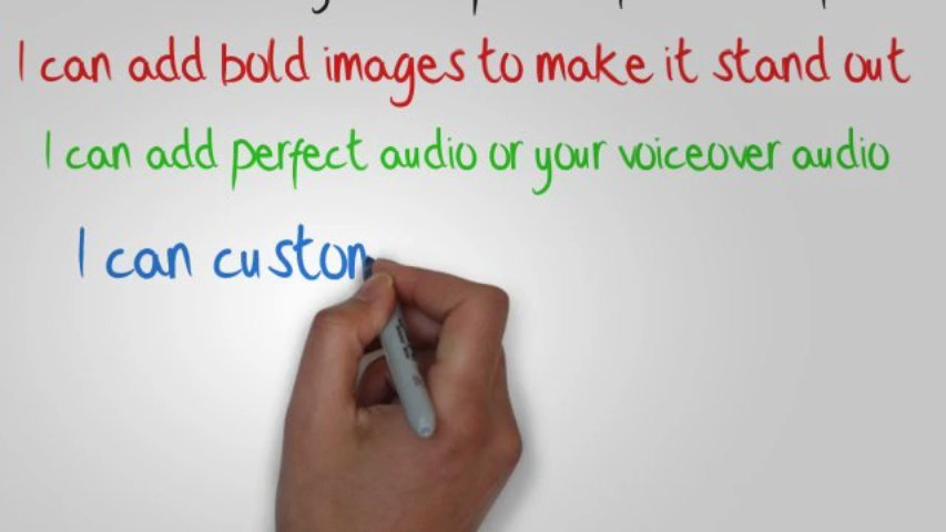 Create you a unique and fantastic looking doodle animation