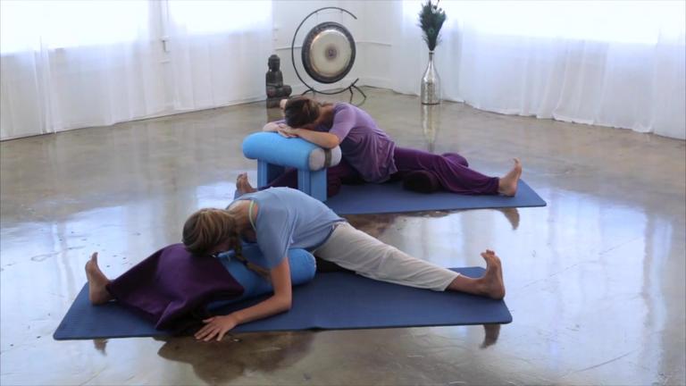 SIDE SEATED WIDE ANGLE - Restorative Yoga