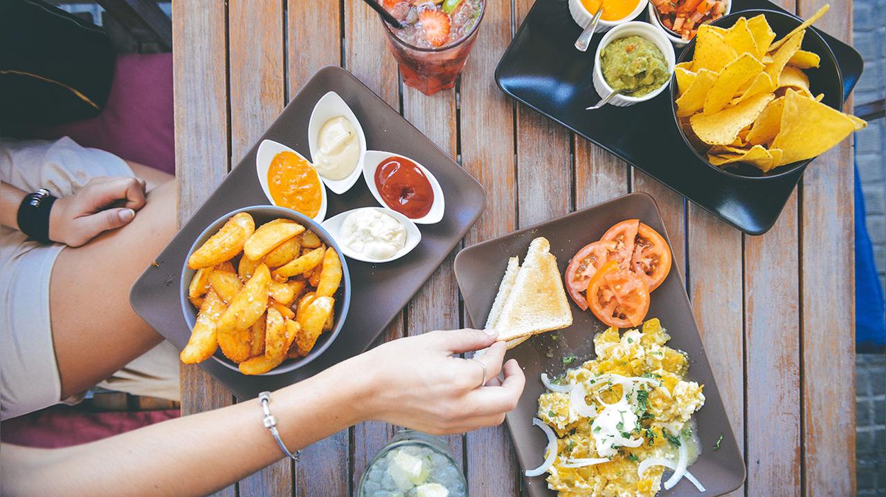 Preparing summer appetizers