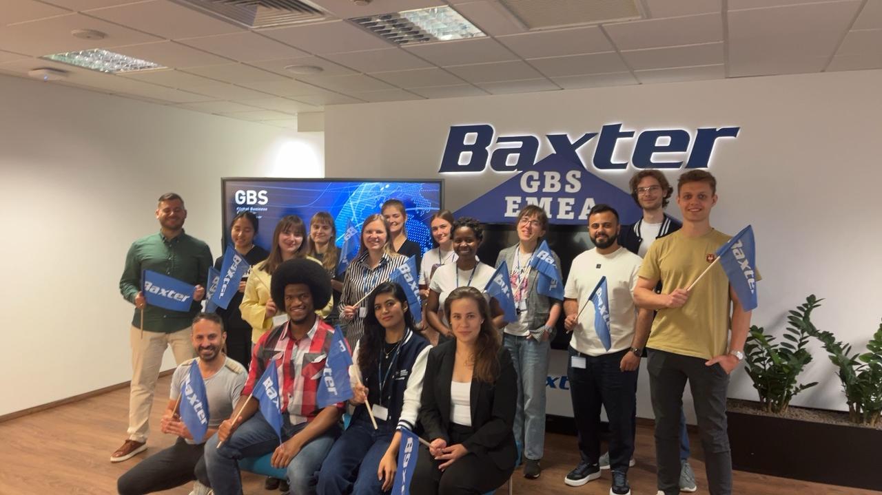 Please begin by saying, &quot;Welcome to Baxter, Andrew, from [include your site name] team.&quot;