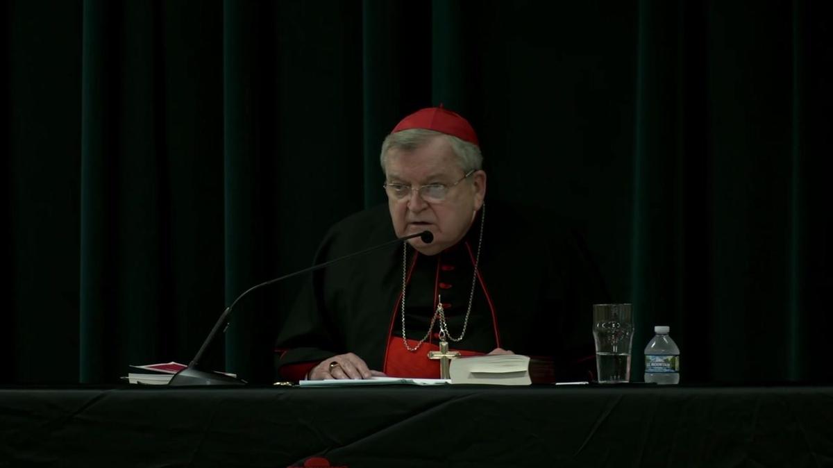 His Eminence Raymond Leo Cardinal Burke – “Some Obligations and Rights of Pastors, Parochial Vicars, Rectors of Churches, and Chaplains”