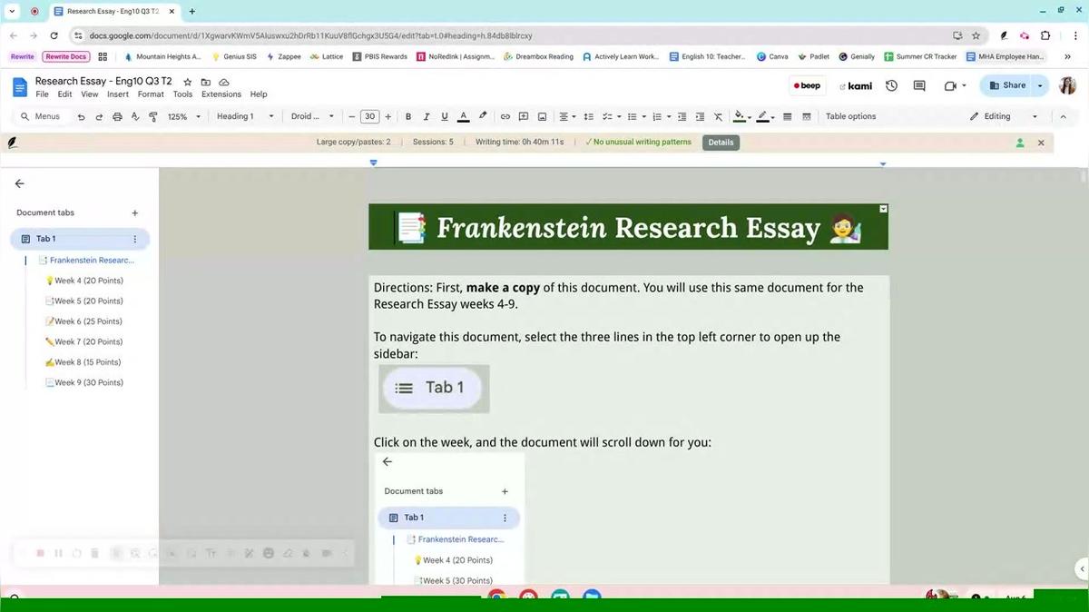Research Essay Week 6 - T1/T2