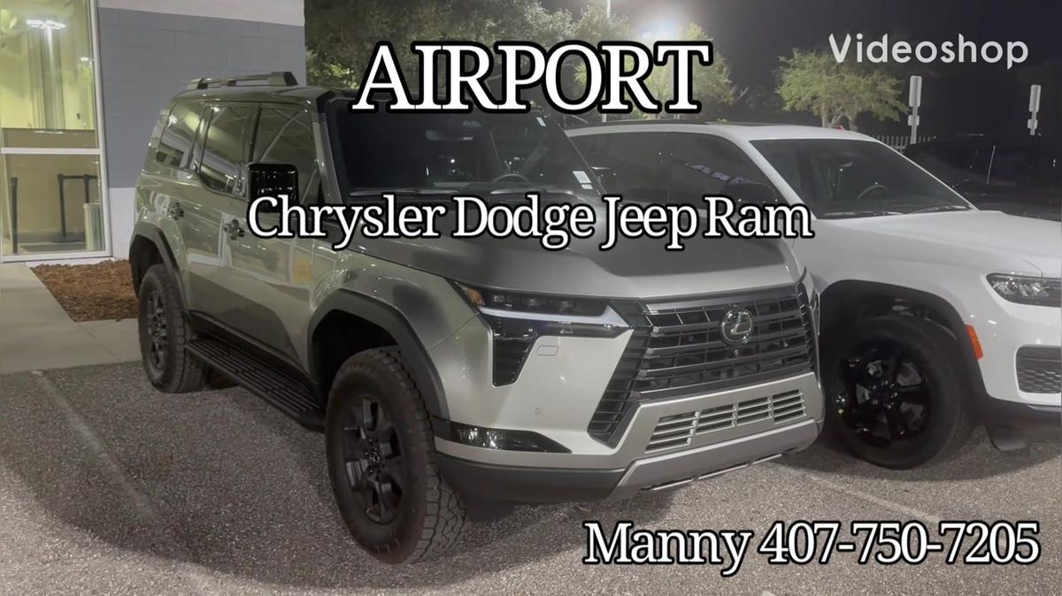 Beverly’s Lexus GX550 by Manny/AirportCDJR 407-750-7205