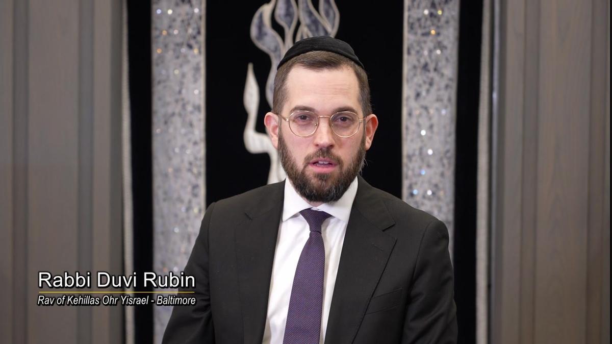 Rabbi Dovid Rubin - Kedusha Challenge.