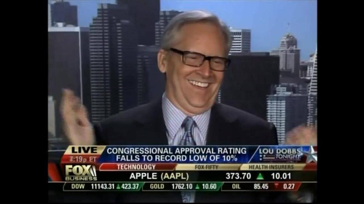 Lloyd Chapman of the ASBL on Lou Dobs on Fox News