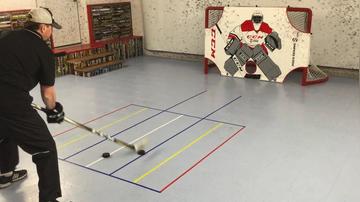 2 Puck Circles Pull 2 FH (Fwd)