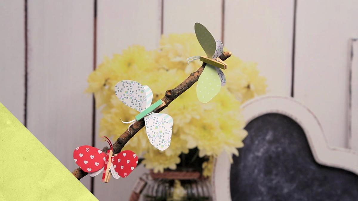 DIY Schmetterling