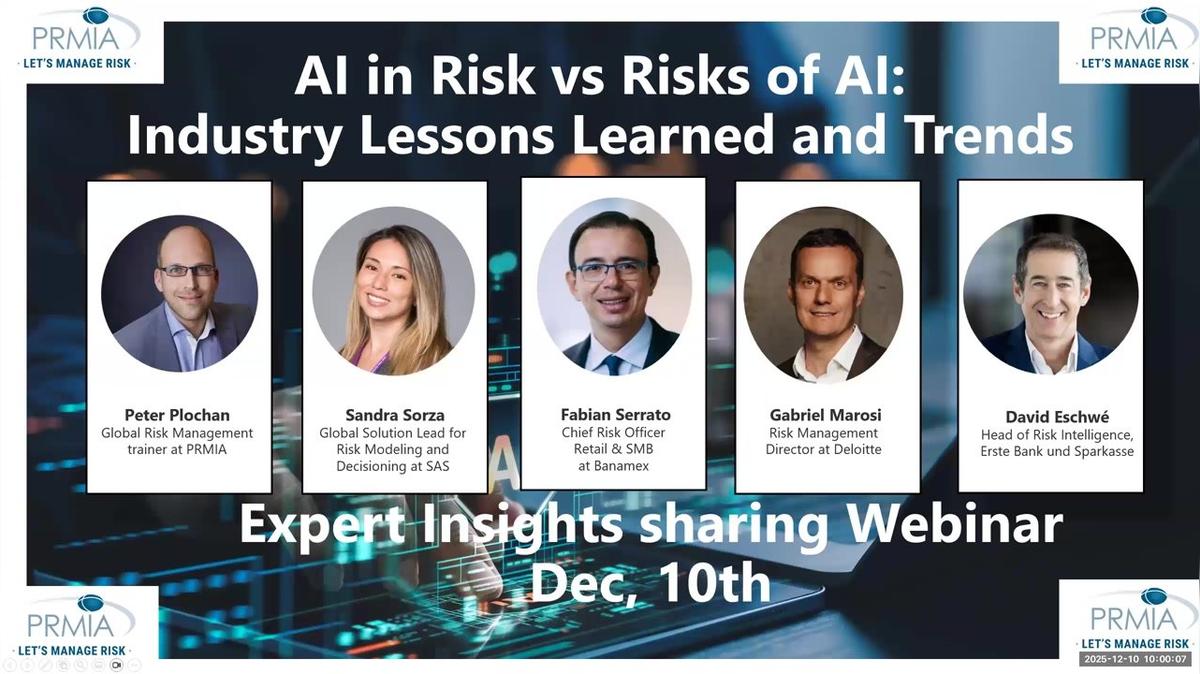 AI in Risk vs Risks of AI: Industry Lessons Learned &amp; Trends