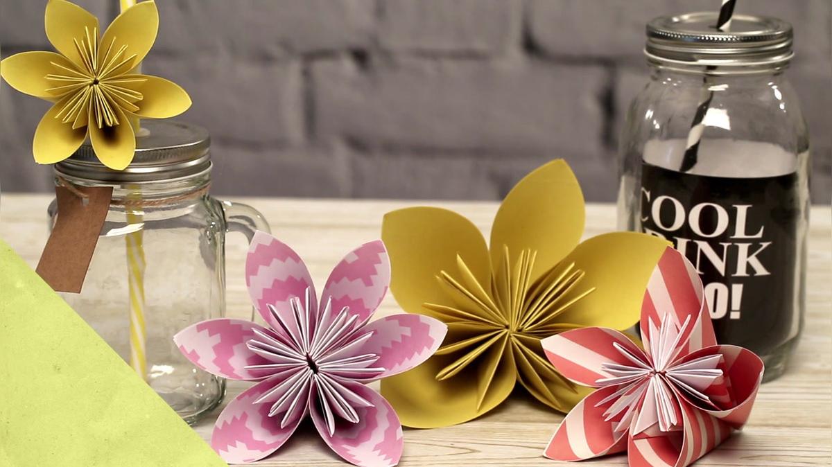 Origami Blume