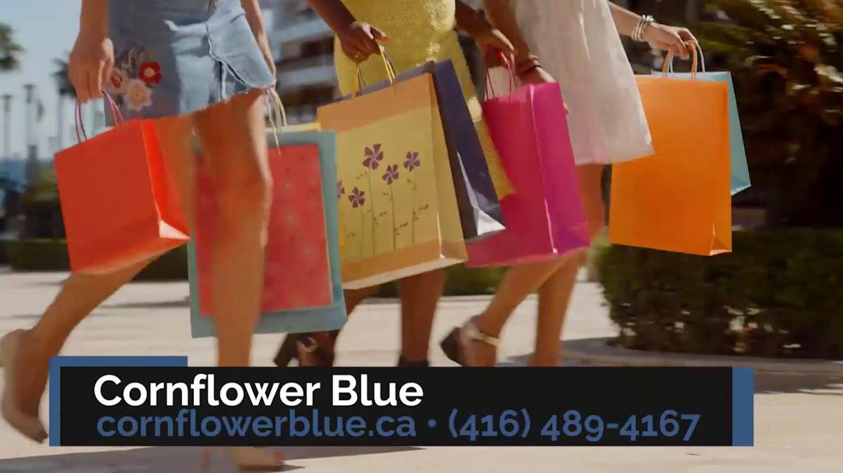Women's Clothing in Toronto ON, Cornflower Blue