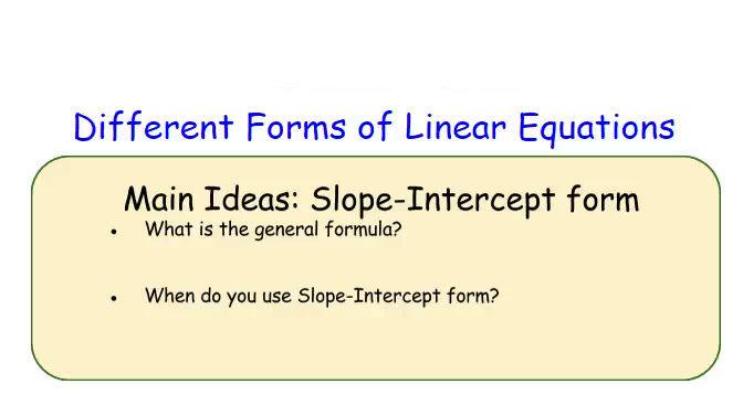 Forms of linear equations Part 1.mp4