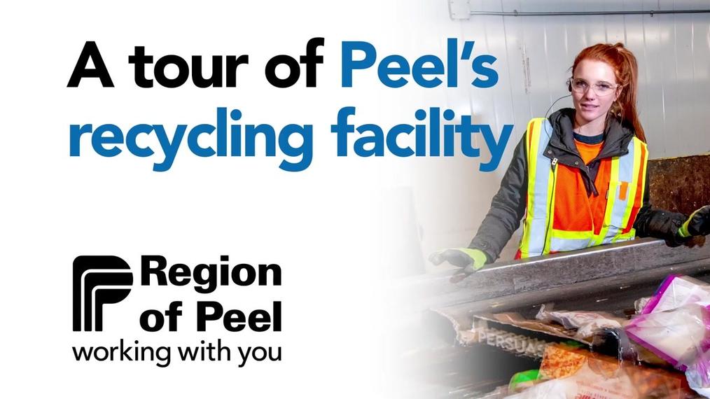 A tour of Peel's recycling facility
