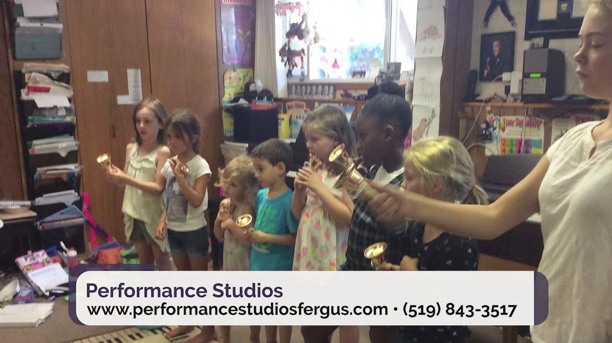 Music School For Kids in Fergus ON, Performance Studios