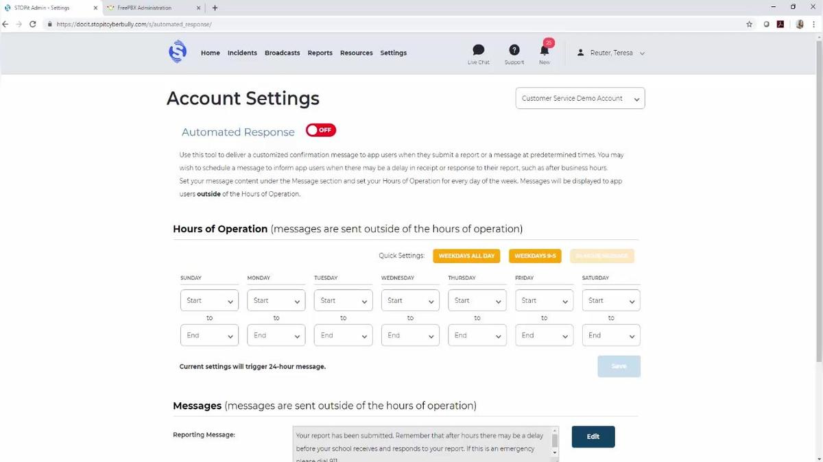 Onboarding-Automated Response
