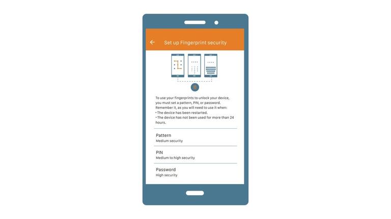 Android Fingerprint Login