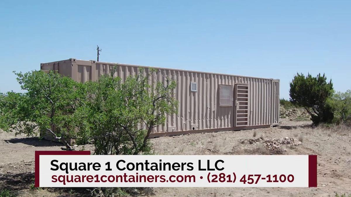 Storage Containers in Channelview TX, Square 1 Containers LLC