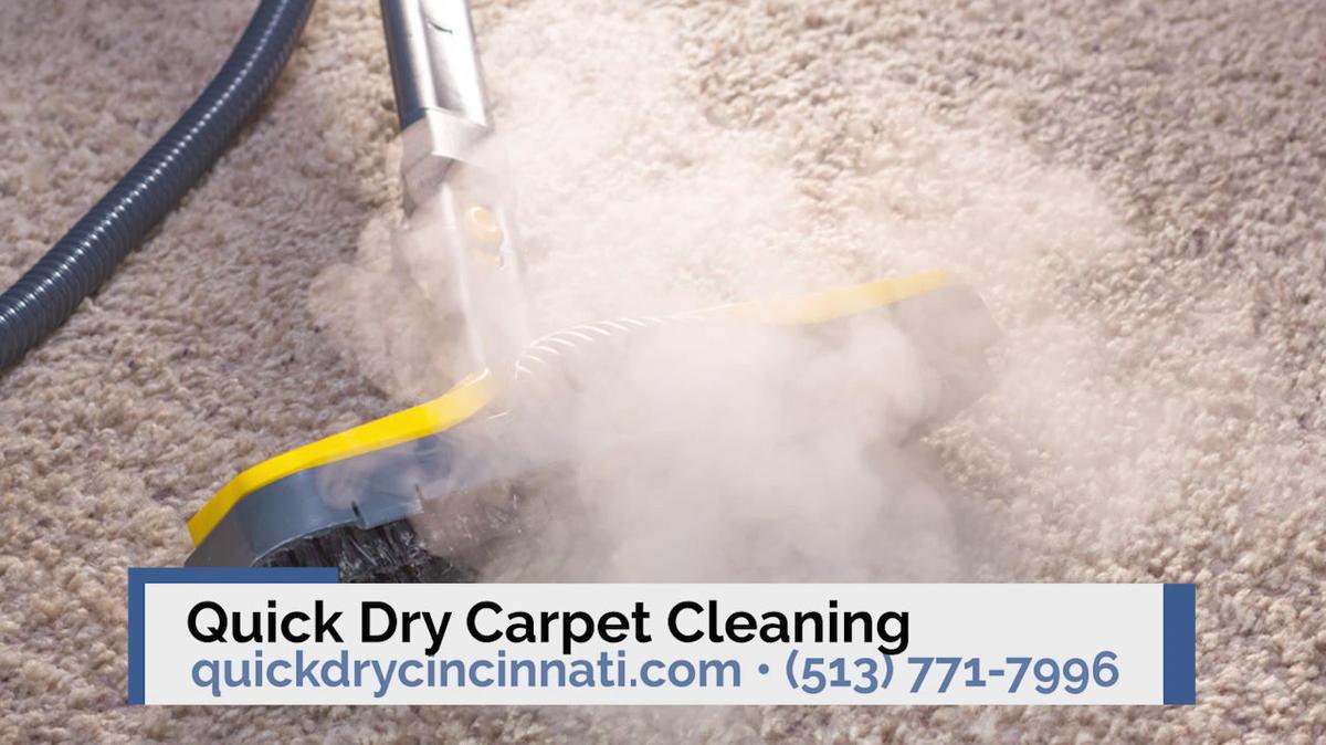 Carpet Cleaning in Cincinnati OH, Quick Dry Carpet Cleaning