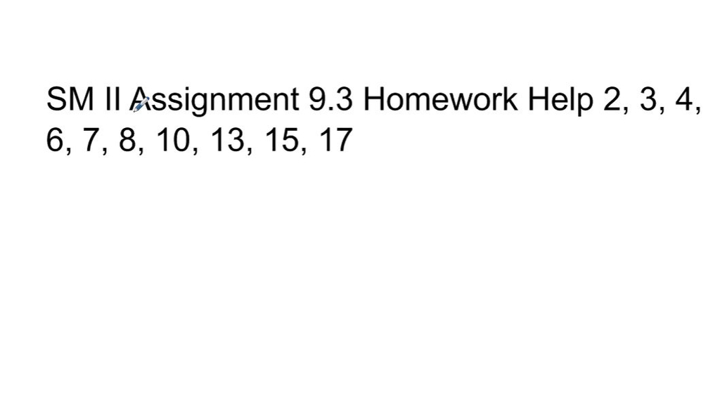 homework help videos