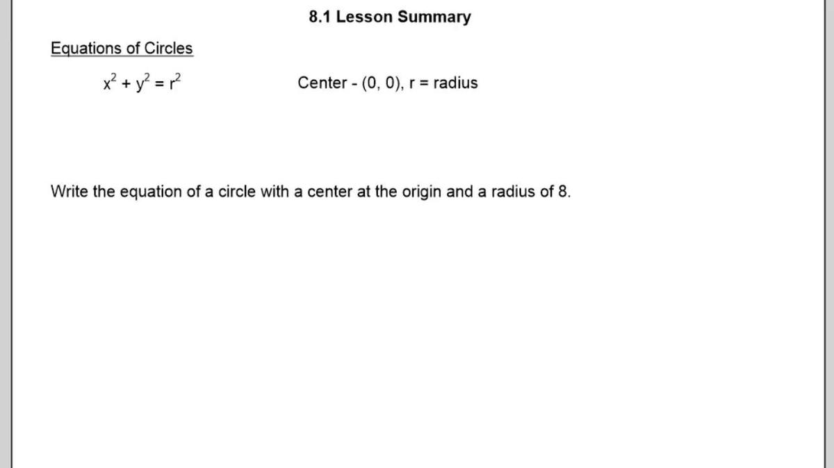 Lesson 8.1 Summary.mp4