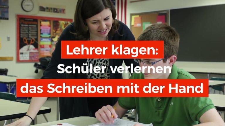 Lehrer klagen: Schüler verlernen das Schreiben mit der Hand
