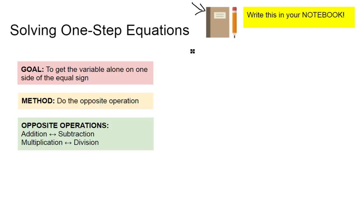Solving One-Step Equations.mp4