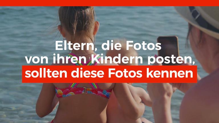 Eltern, die Fotos von ihren Kindern posten, sollten diese Fotos kennen
