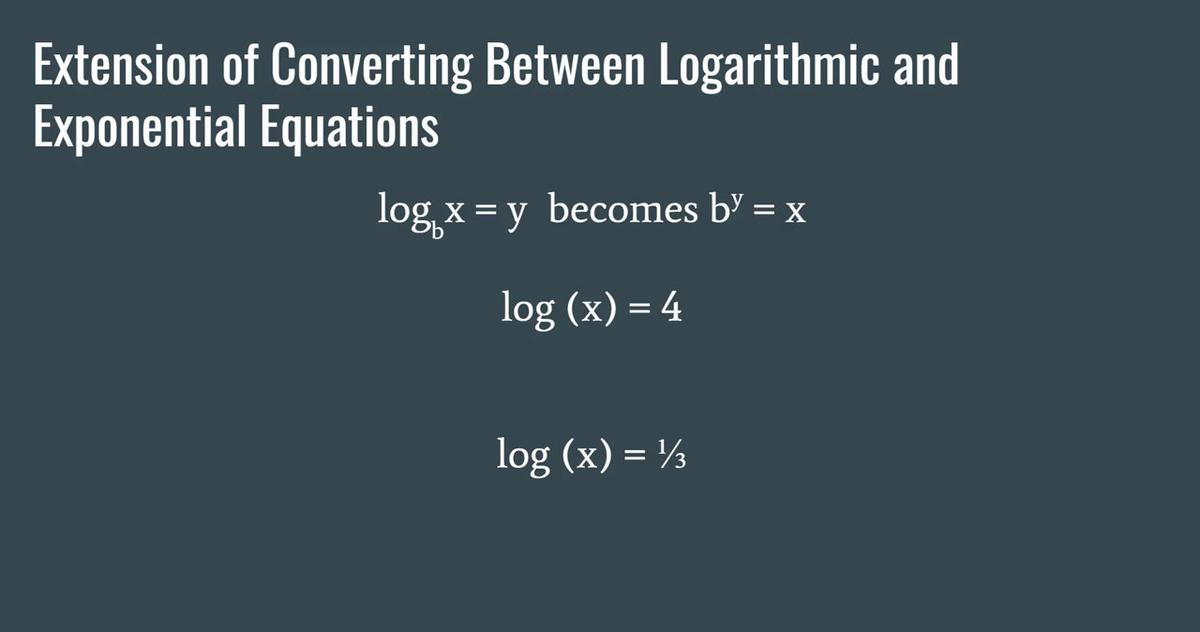 Extension Rewriting Logarithmic and Exponential Functions (Examples).mp4