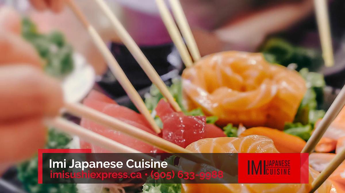 Japanese Food in Burlington ON, Imi Japanese Cuisine