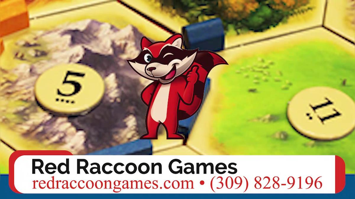 Board Games in Bloomington IL, Red Raccoon Games