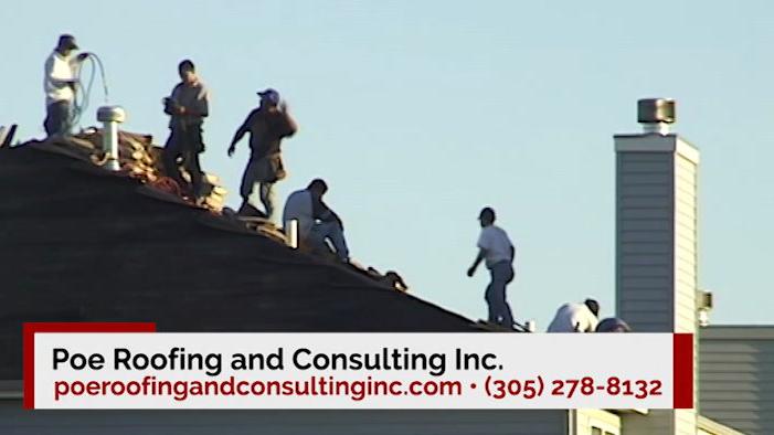 Roofing Contractor in Cutler Bay FL, Poe Roofing and Consulting Inc. 