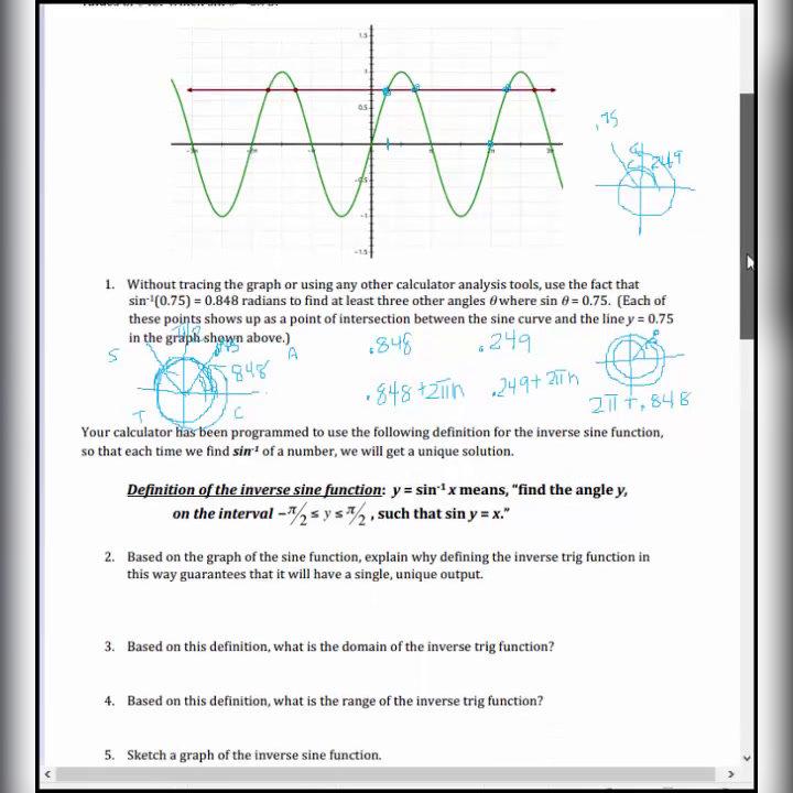 SM III 6.15 Restricting the Domain of Inverse Trig Functions.mp4