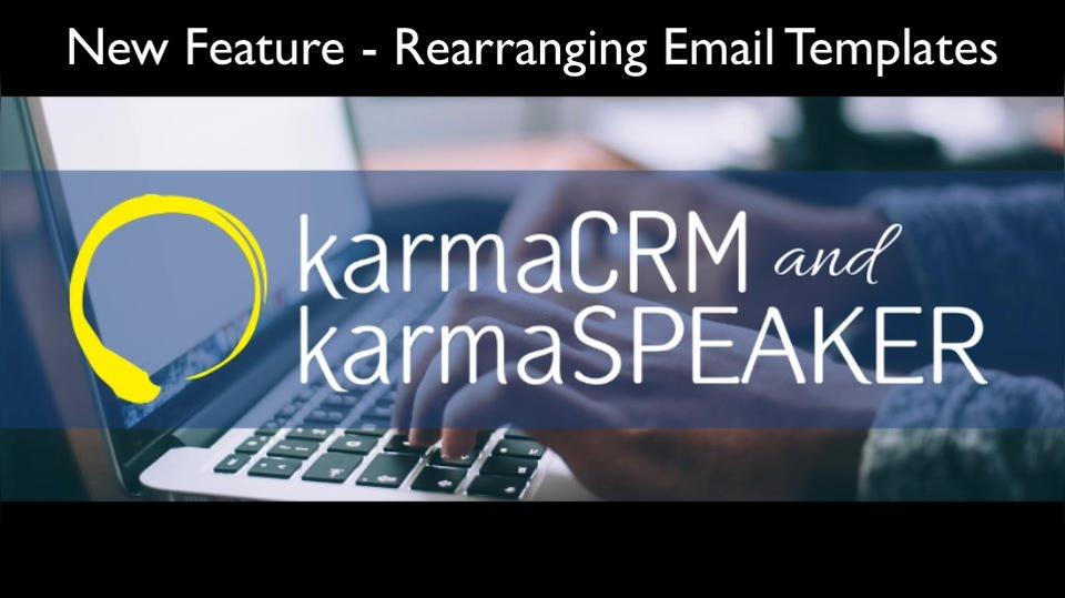 Moving Email Templates Around
