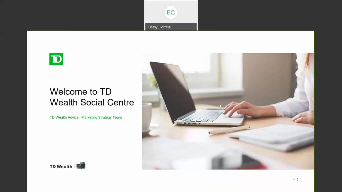 Welcome to TD Wealth Social Centre.mp4