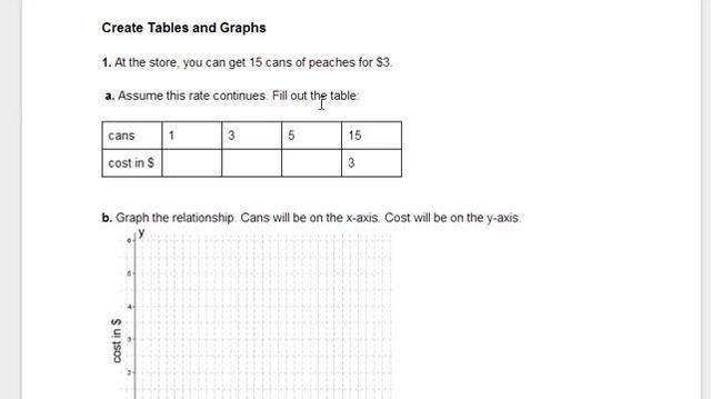 Create Tables and Graphs example.mp4