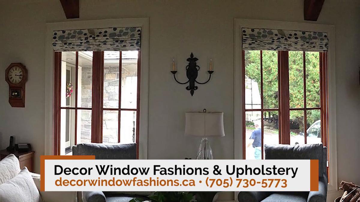 Drapery in Barrie ON, Decor Window Fashions & Upholstery