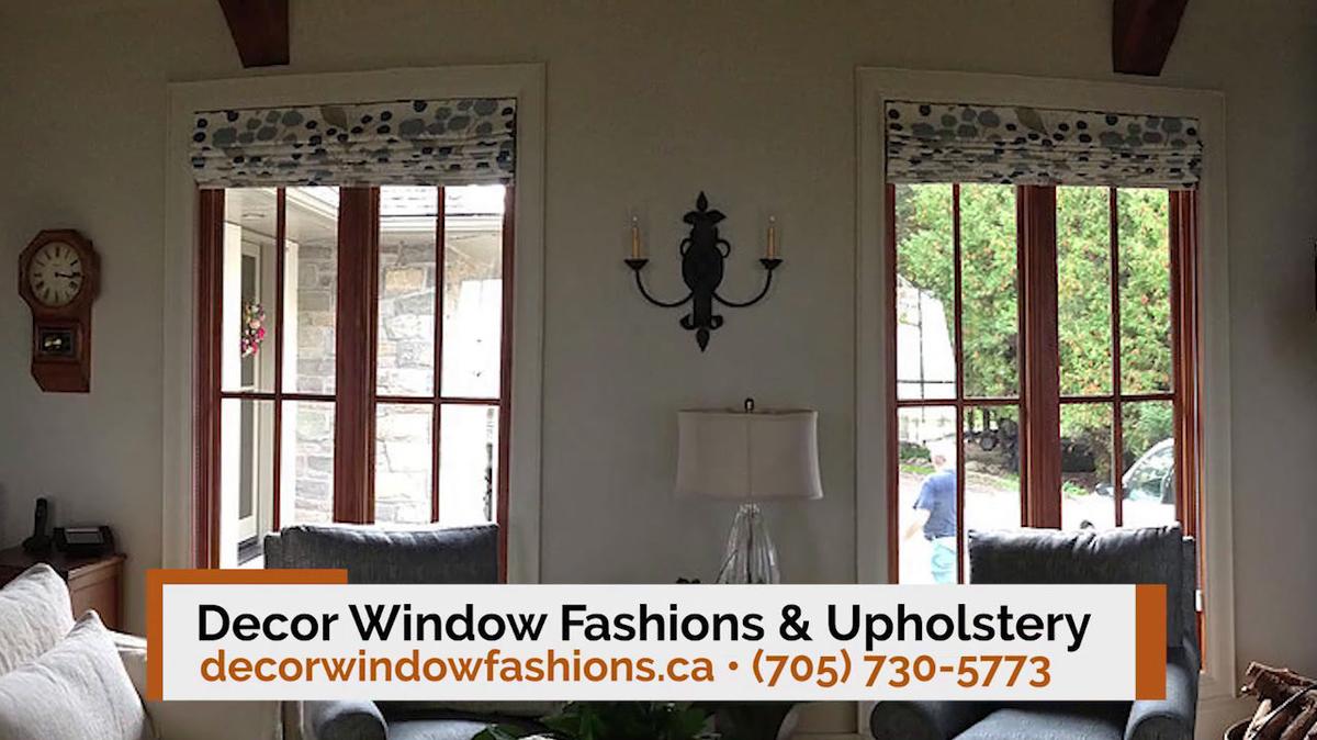 Drapery in Barrie ON, Decor Window Fashions & Upholstery