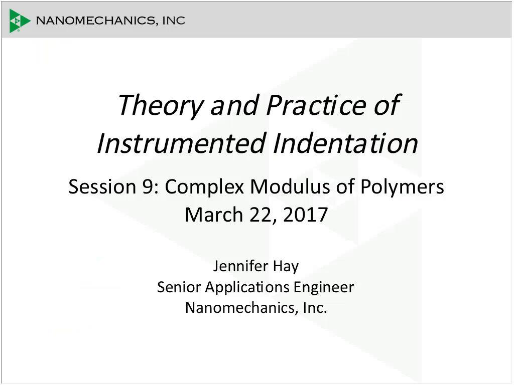 Instrumented Indentation
