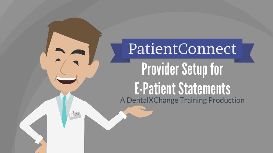 Provider Setup for E-Patient Statements
