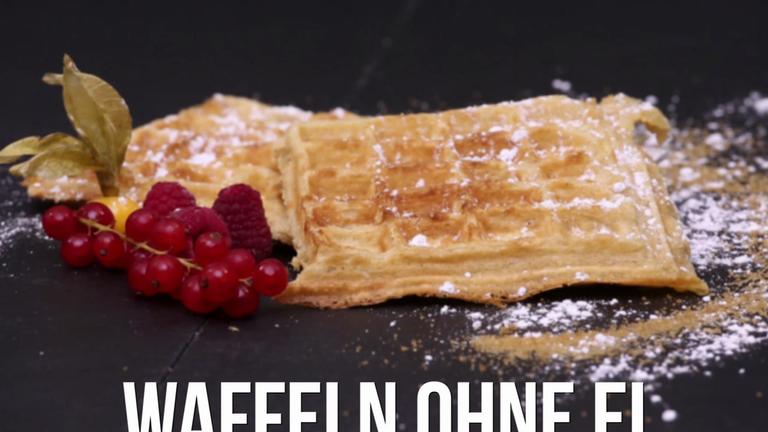 Waffeln ohne Ei