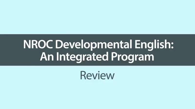 NROC Developmental English—An Integrated Program, Review