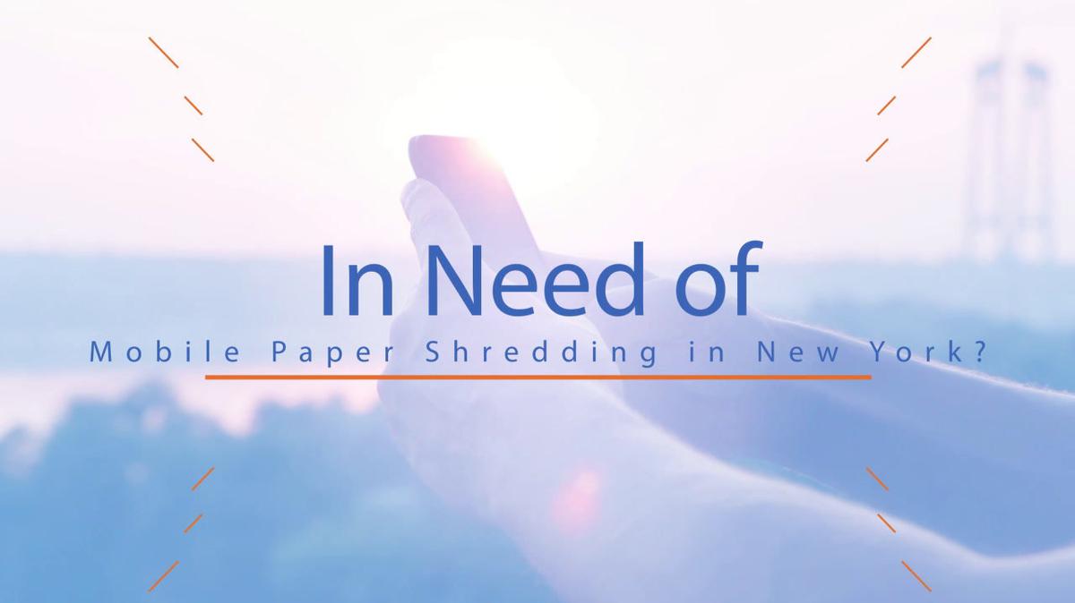 Mobile Paper Shredding in New York NY, Complete Shredding Solutions A Data-struction Company