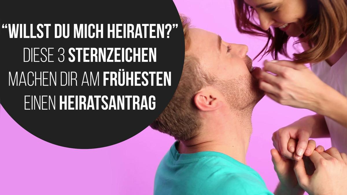 &quot;Willst du mich heiraten?&quot; Diese 3 Sternzeichen machen dir am frühesten einen Heiratsantrag