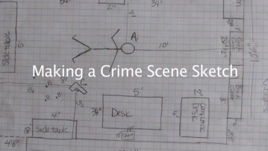 Crime Scene Sketch