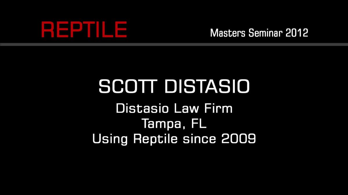 2012 Masters Seminar 02 Scott Distasio.mp4