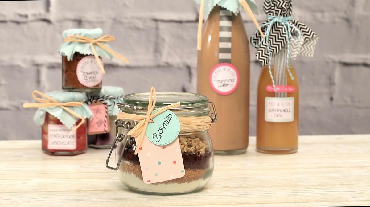 Brownies in a jar
