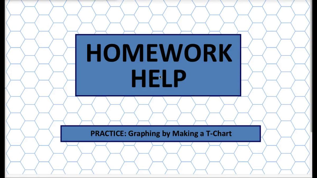 Q1 HH Graphing by Making a T-Chart.mp4