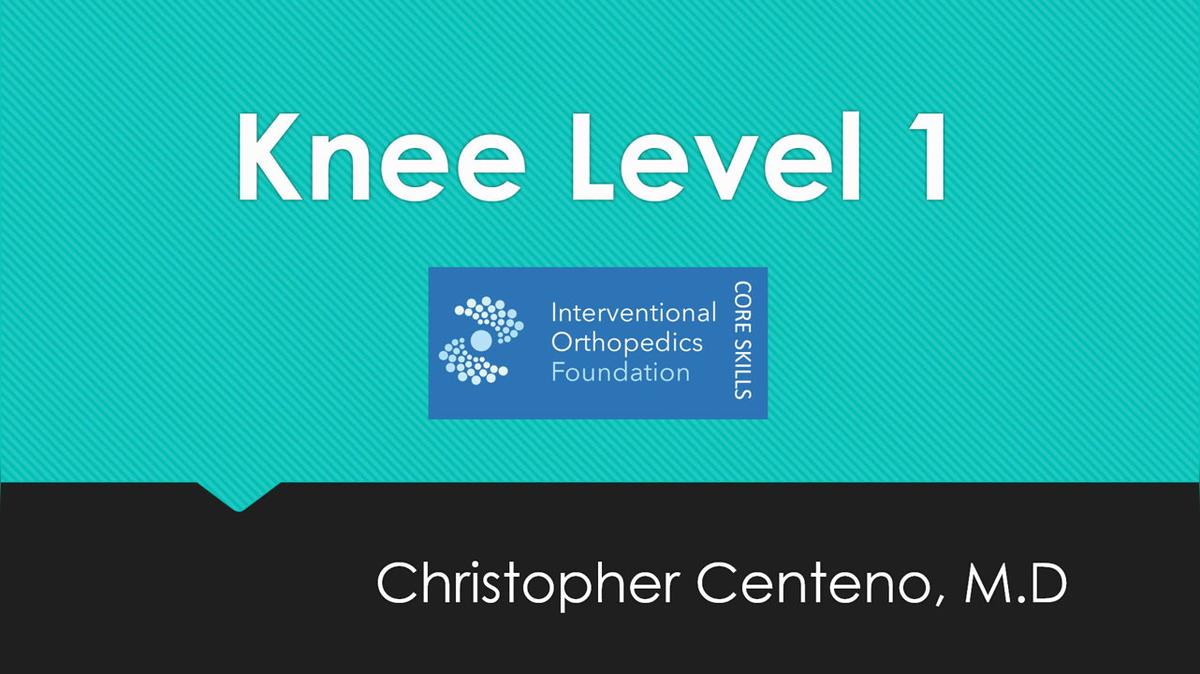 2018.Knee.1.Basic.Intraarticular under Fluoro.mp4