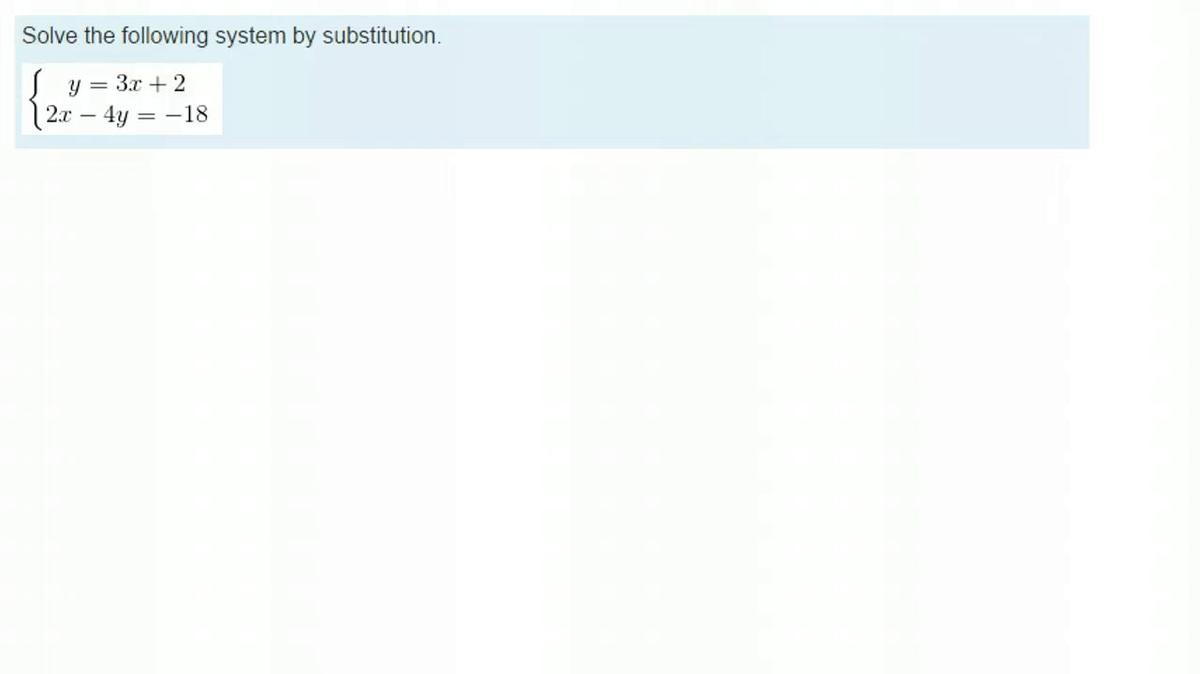 SMI Unit 2 Review Solving by Substituton 1.mp4